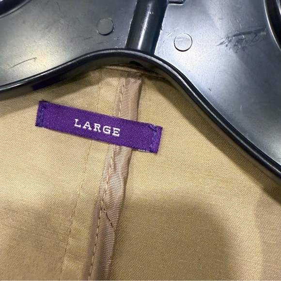 American Rag Cie Jacket Womens M Tan/khaki Blazer Sz L NWOT - Picture 7 of 15